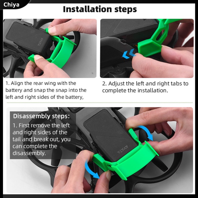 Kẹp Cố Định Pin Chống Trộm Cho Dji Avata