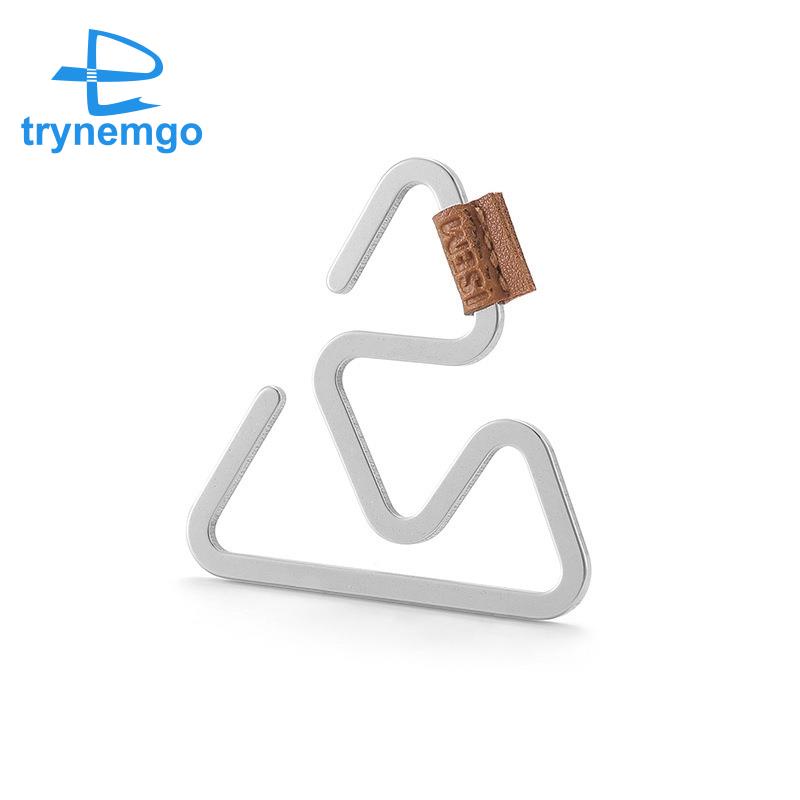 Set 4 Móc Treo Đồ Hình Chữ S Bằng Thép Không Gỉ Đa Năng