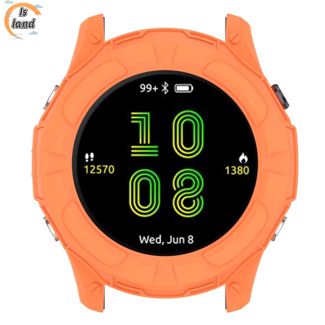 Ốp Điện Thoại Silicon Mềm Màu Trơn Cho Garmin Forerunner255