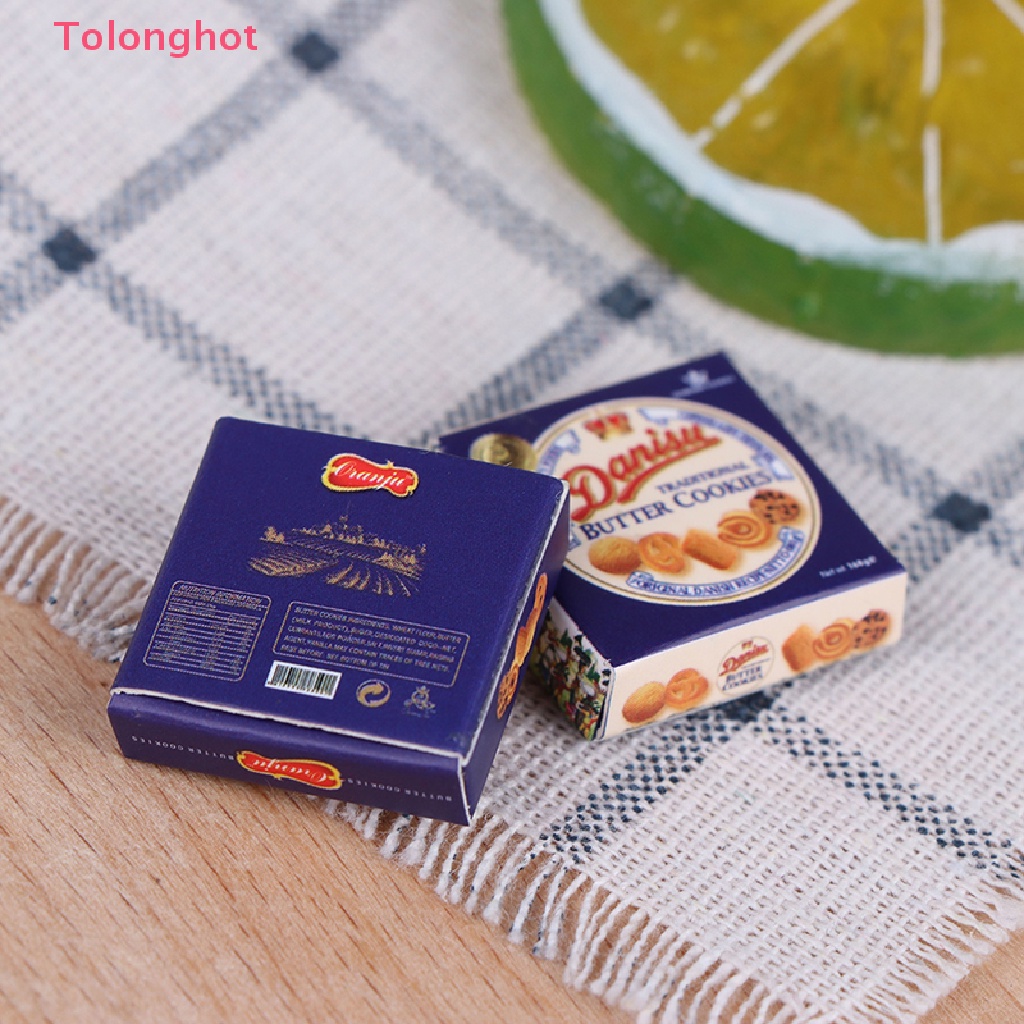 Mô Hình Bánh Quy / Snack Đồ Chơi Trang Trí Nhà Búp Bê