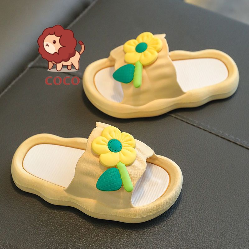 Dép Đi Trong Nhà Tắm Chống Trượt Khử Mùi Mùa Hè Dễ Thương Cho Bé Gái