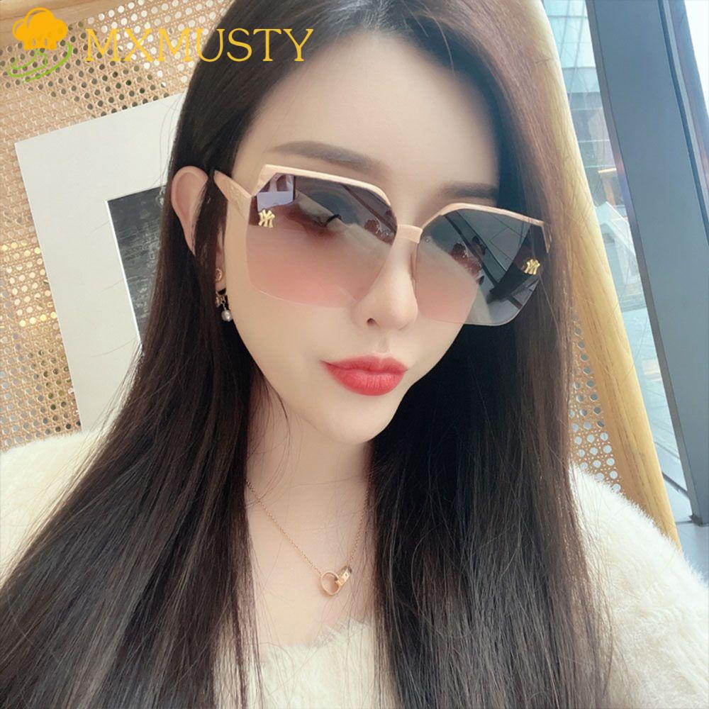 Kính Mát Khung Đa Giác Cỡ Lớn Thời Trang Hàn Quốc Cho Nữ