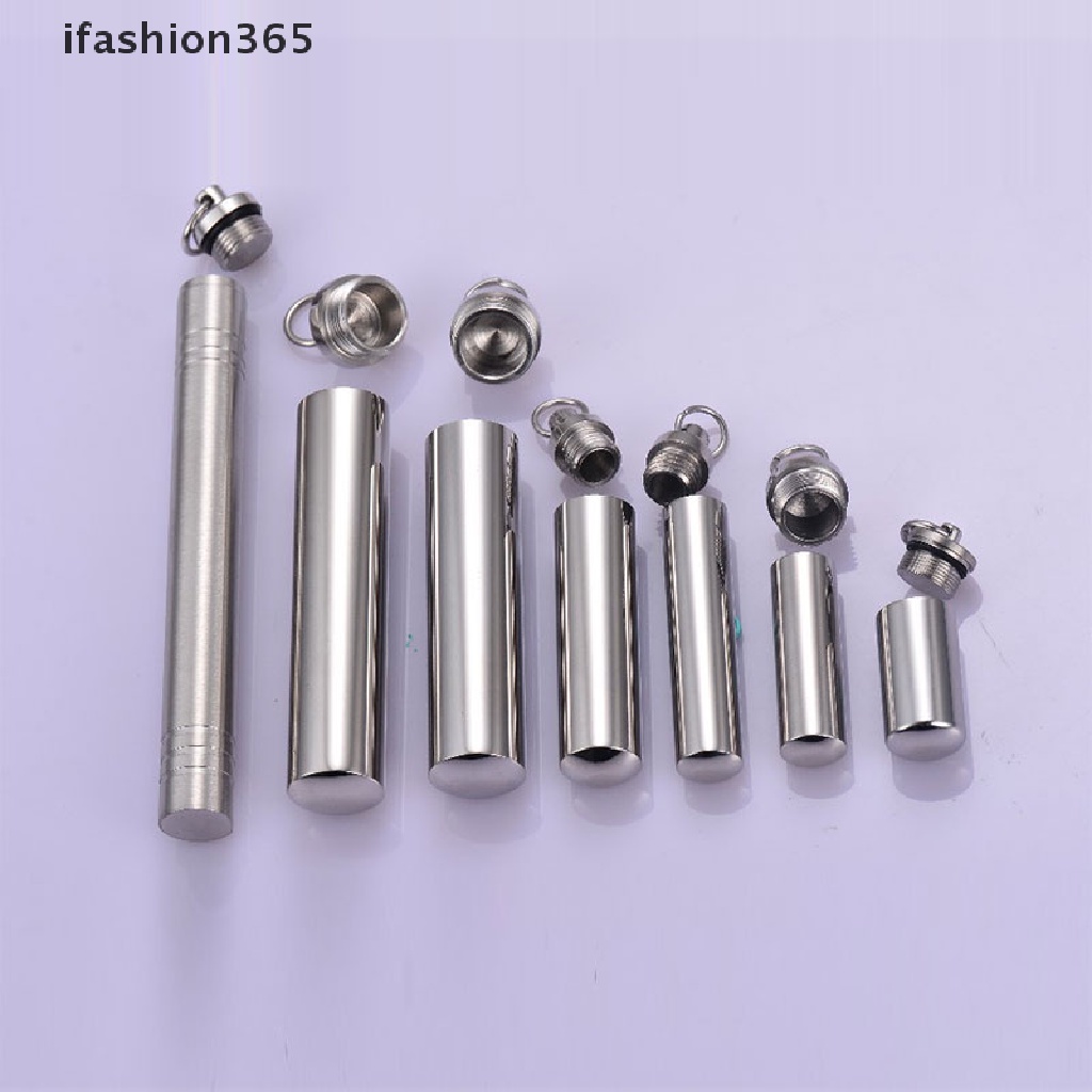 Vòng cổ Mặt Hình Trụ Bằng Thép Không Gỉ Ifashion ifashion365