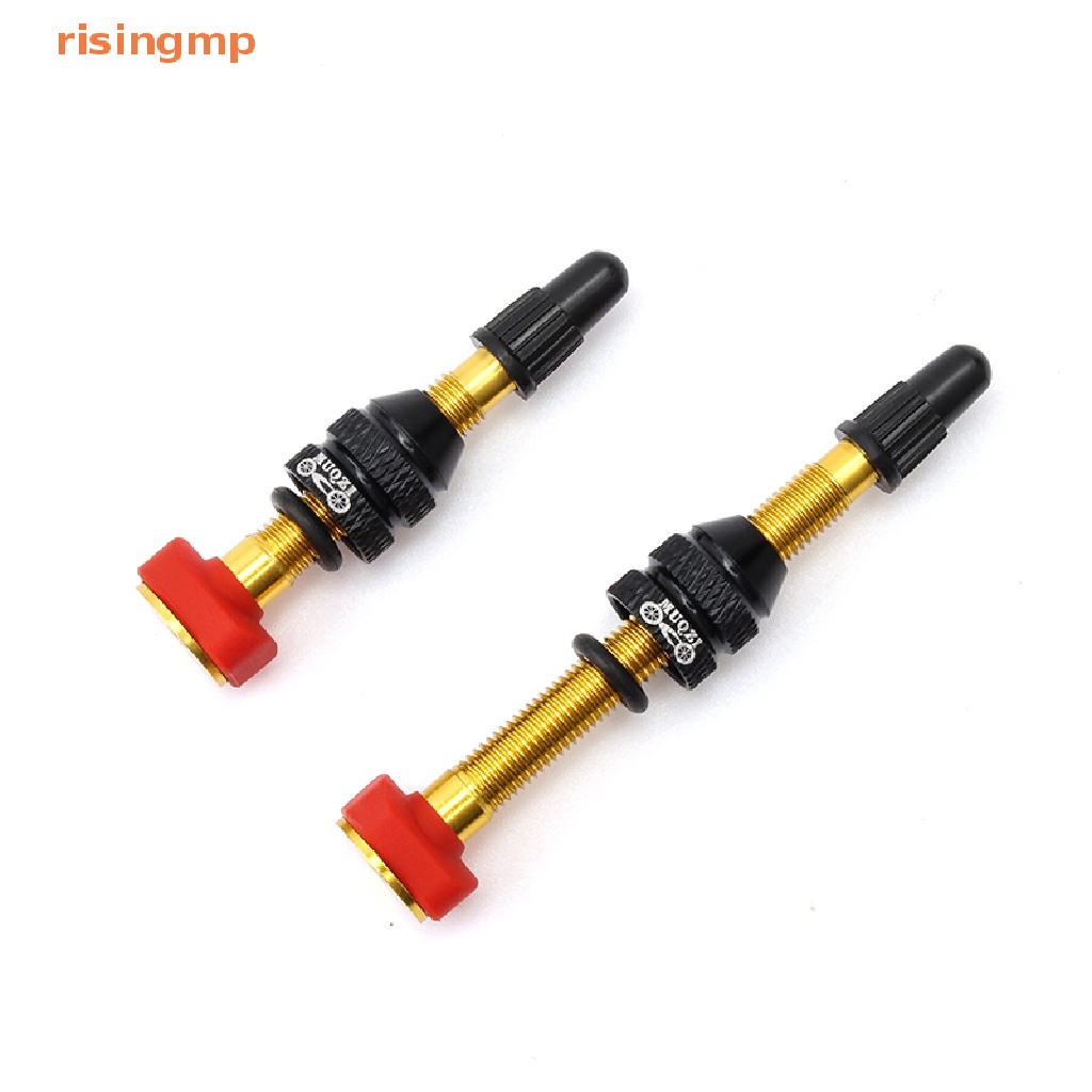 Set 2 Van Lốp Xe Đạp 40mm 60mm F / V Bằng Hợp Kim CNC