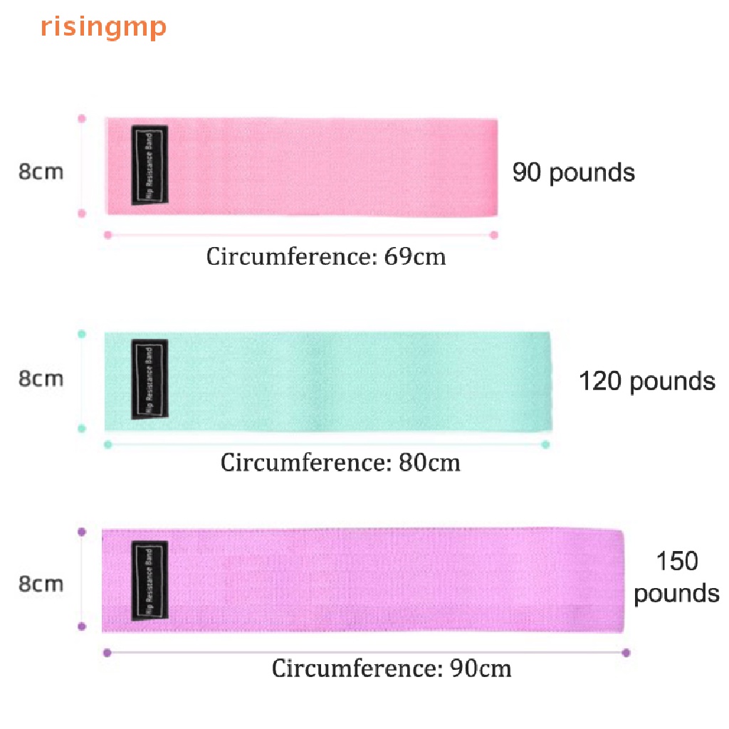Dây Đai Kháng Lực Hỗ Trợ Tập Luyện Hông / Hông / Squat / Yoga