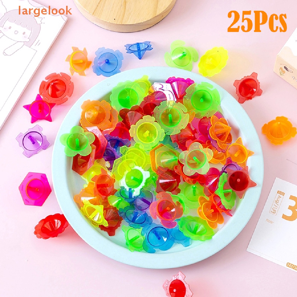 Set 25 Con Quay Đồ Chơi Nhiều Màu Sắc Dành Cho Các Bé