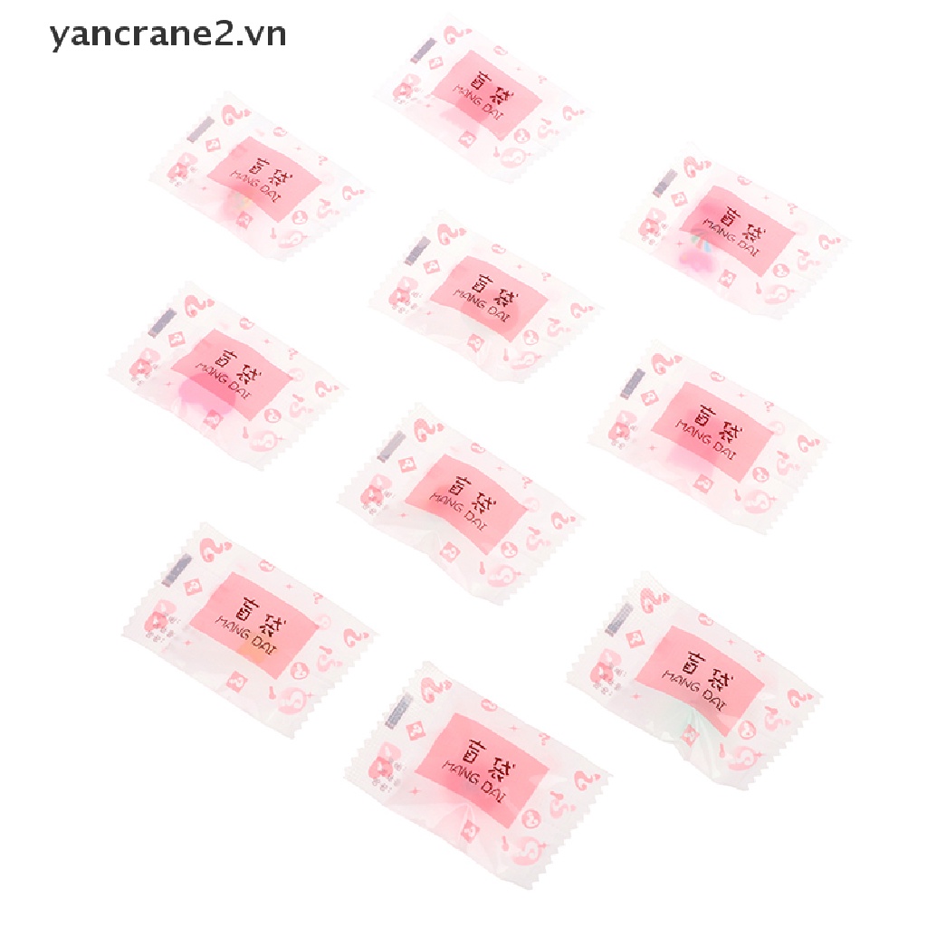 Set 10 Túi Đựng Đồ Chơi Mô Hình Siêu Thị Thu Nhỏ Cho Nhà Búp Bê yancrane2.vn