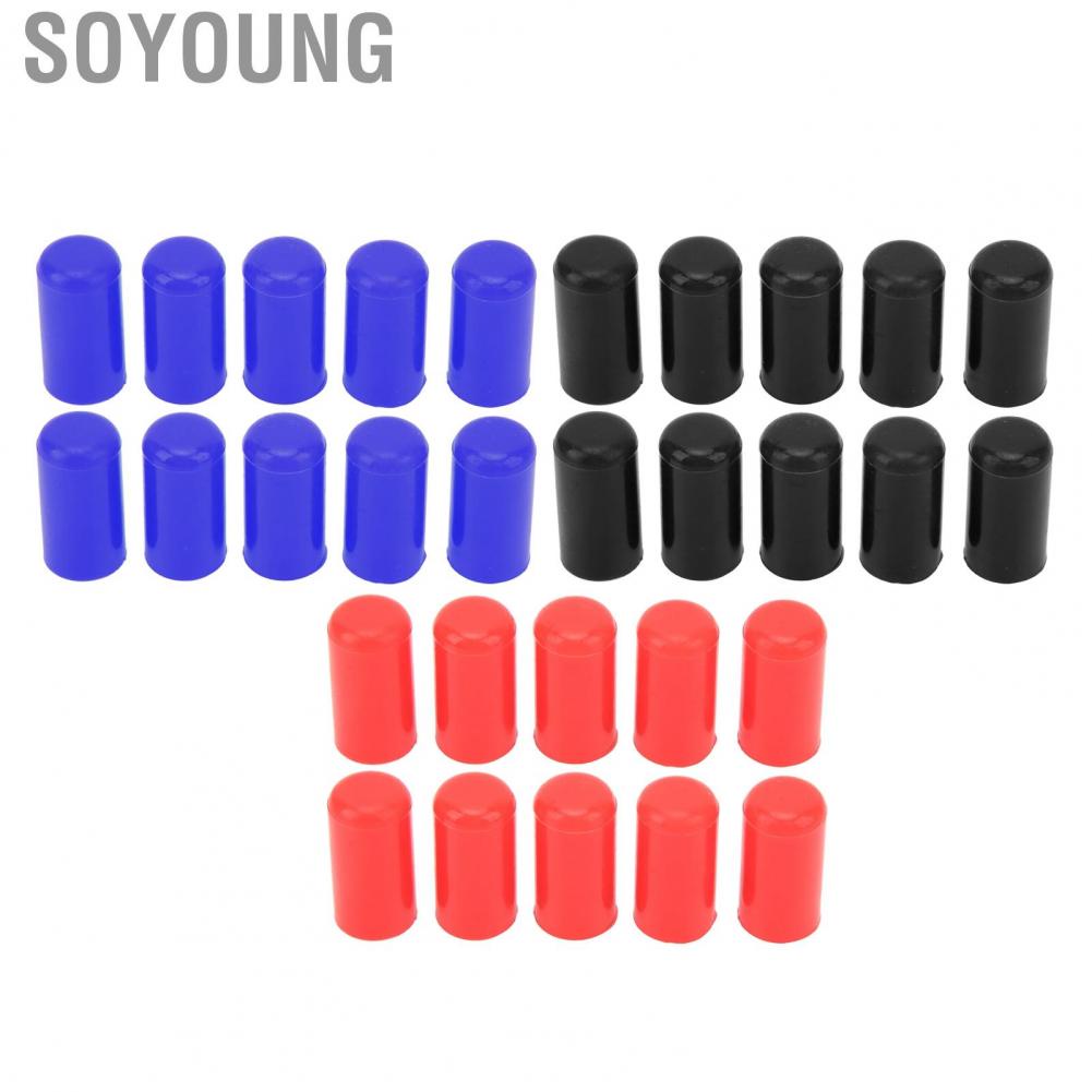 Soyoung Car Intake Vacuum Hose End  Line Cover Universal Design 10Pcs for BOV Pipes