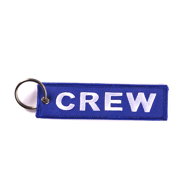 1 Móc Khóa Thêu Chữ Remove Before Flight Thời Trang Cá Tính