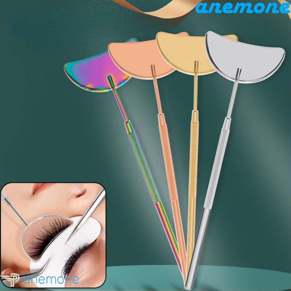 Gương Trang Điểm Lông Mi Tay Cầm Dài Bằng Thép Không Gỉ Đa Năng Tiện Dụng