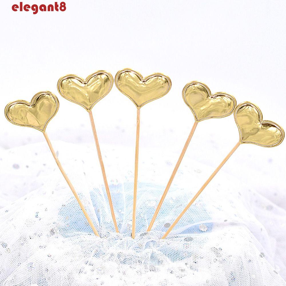 Que Cắm Trang Trí Bánh Kem Nhiều Màu Thanh Lịch