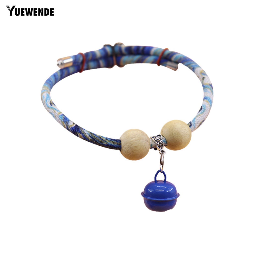 Vòng Cổ Cắm Trại Gắn Chuông Có Thể Điều Chỉnh Kích Thước Cho Thú Cưng