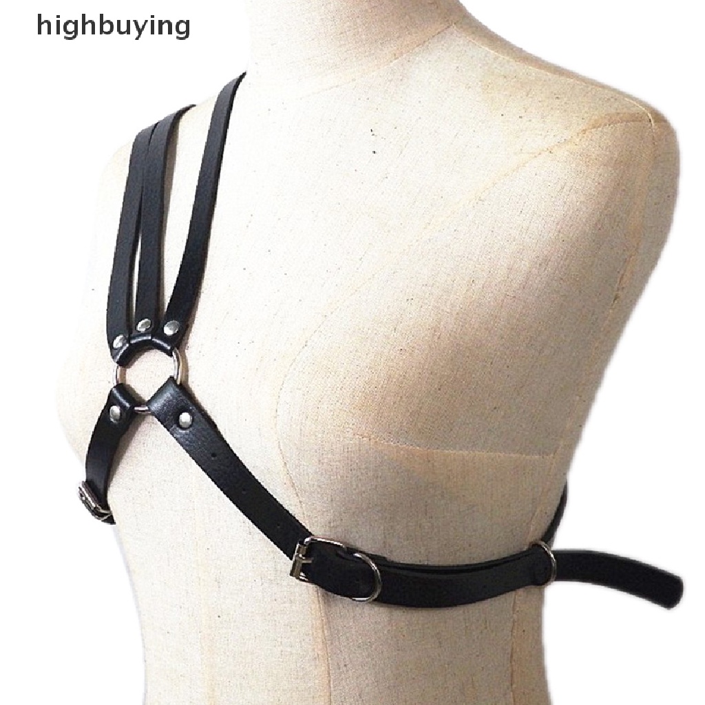 Đai Ngực Giả Da Đính Đinh Tán Cá Tính Cho Nam