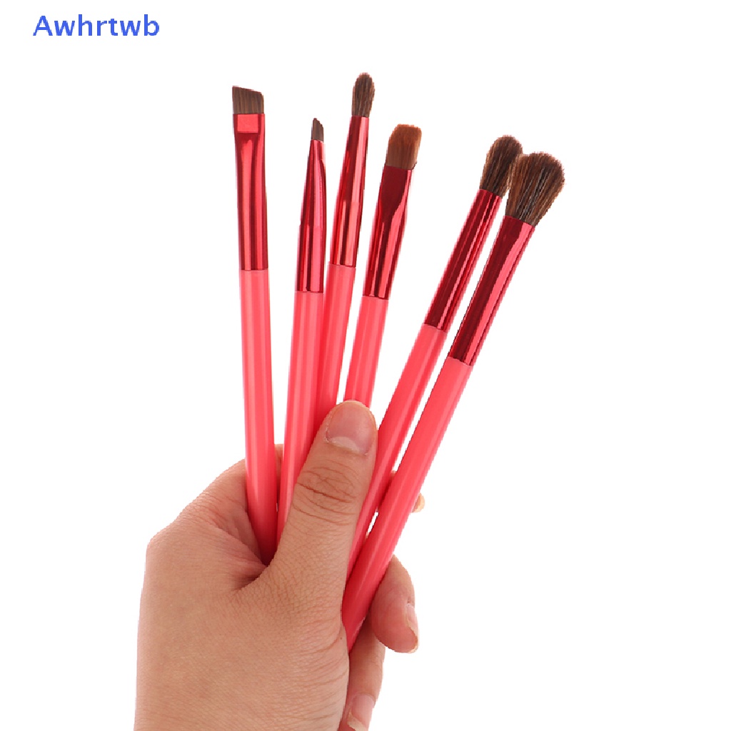 Set 6 Cọ Trang Điểm Chân Mày Awhrtwb Chất Lượng Cao