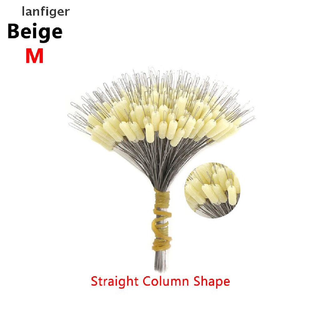 Set 300 Nút Chặn Dây Câu Cá Bằng Silicone Chống Rối Tiện Dụng