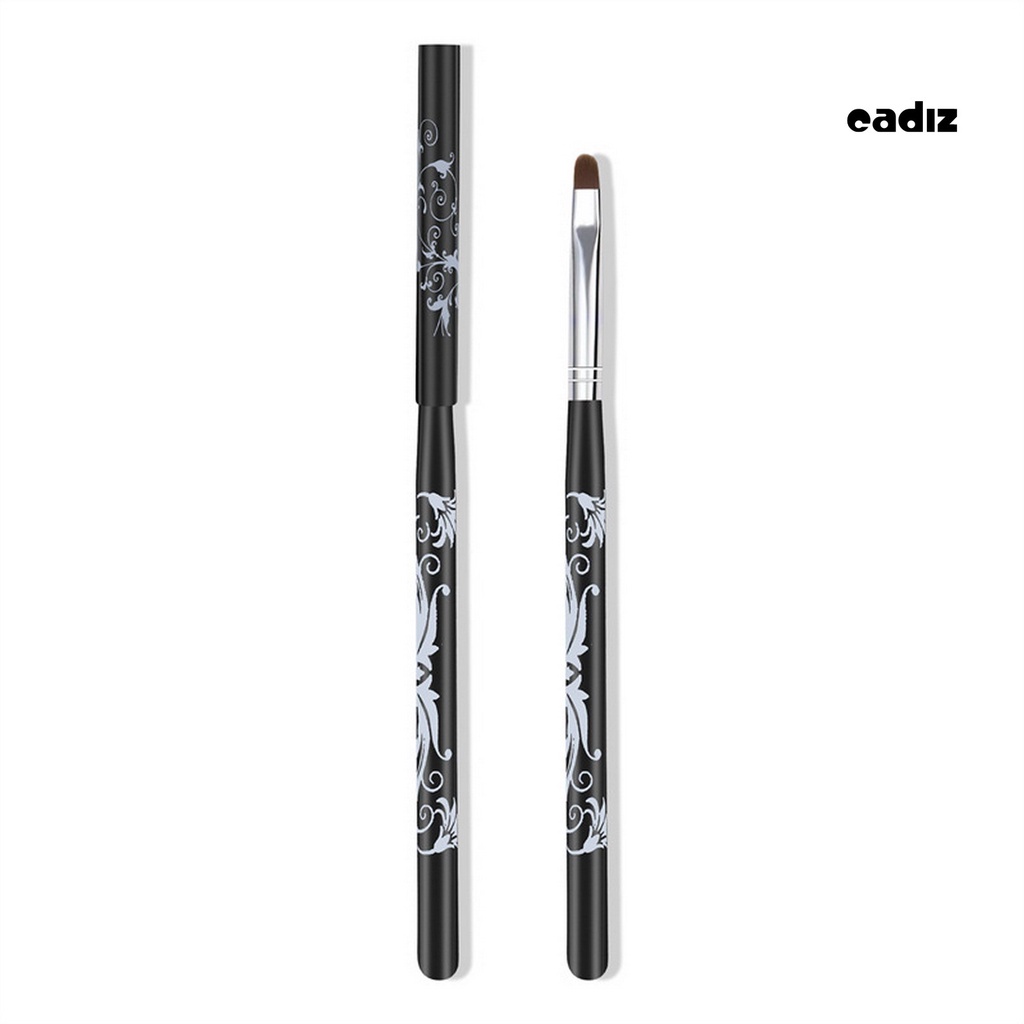 Hộp Đựng Bút Lông Mềm Không Lông Kèm Vỏ Đựng Hỗ Trợ Vẽ Móng Nghệ Thuật DIY