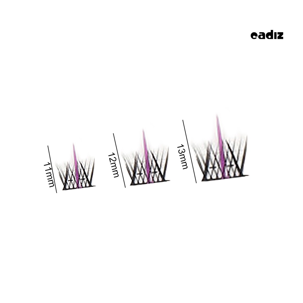 Set 50 Lông Mi Giả Xoăn Mềm Tự Nhiên Nhiều Màu Sắc Trang Điểm Dự Tiệc