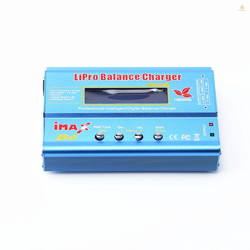 Bộ Sạc / Sạc Cân Bằng B6 Mini Đa Năng AC / DC Cho Pin LiPo Li-ion LiFe NiCd NiMH Pb RC