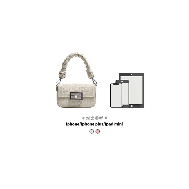 Niche Túi Đeo Vai / Kẹp Nách Dáng Vuông Nhỏ Thêu Họa Tiết Tinh Tế Phong Cách Mới 2023 Cho Nữ