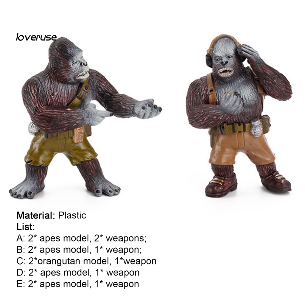 Mô Hình Động Vật Bằng Nhựa Sống Động Dùng Trang Trí