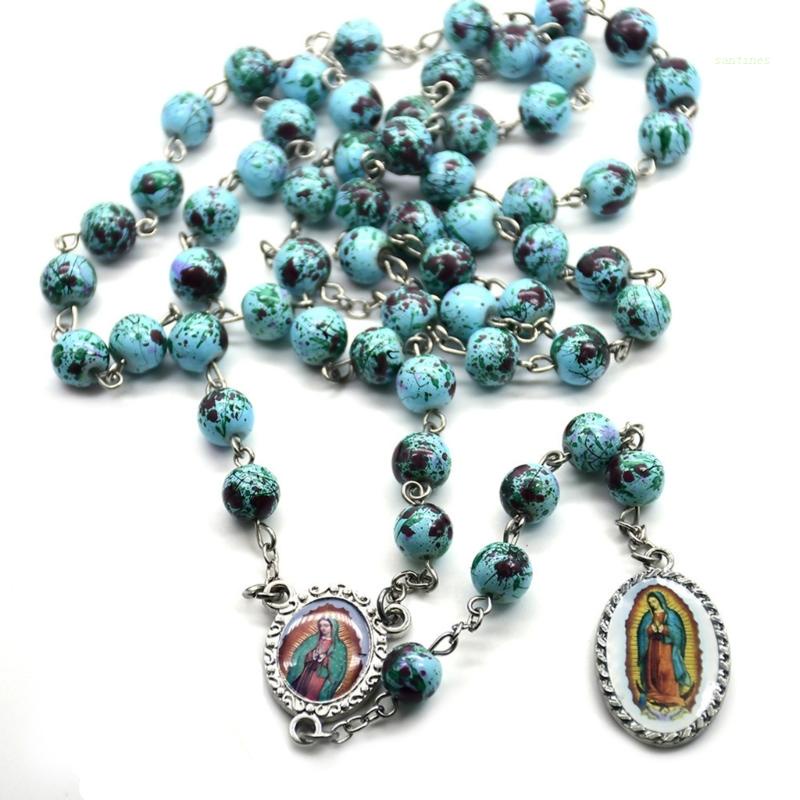 Vòng cổ Chuỗi Hạt Rosary Làm Quà Tặng Tôn Giáo Cho Nam Và Nữ