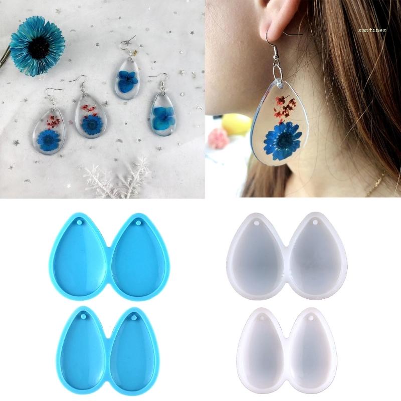 Khuôn Silicone Hình Giọt Nước Dùng Làm Trang Sức