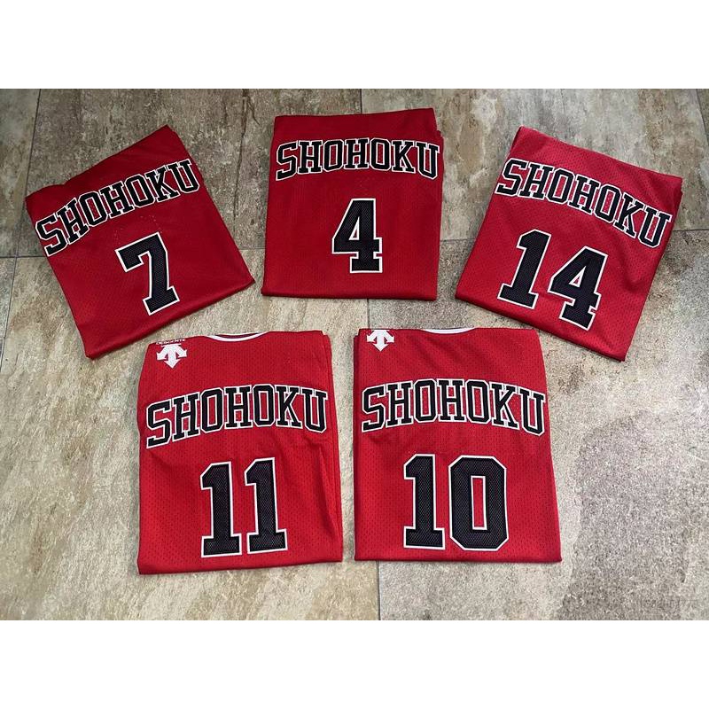 Áo Thun Ba Lỗ Thể Thao Unisex QH1 In Hình SLAM DUNK Akagi Takenori Miyota Mitsui Hisashi