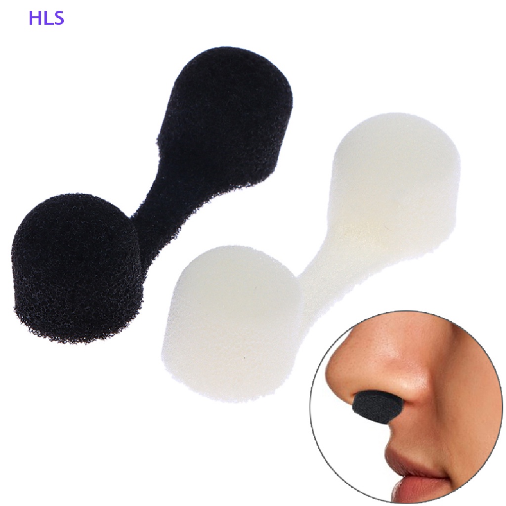 Set 10 Miếng Mút Lọc Mũi Dùng Một Lần Màu Trắng Đen