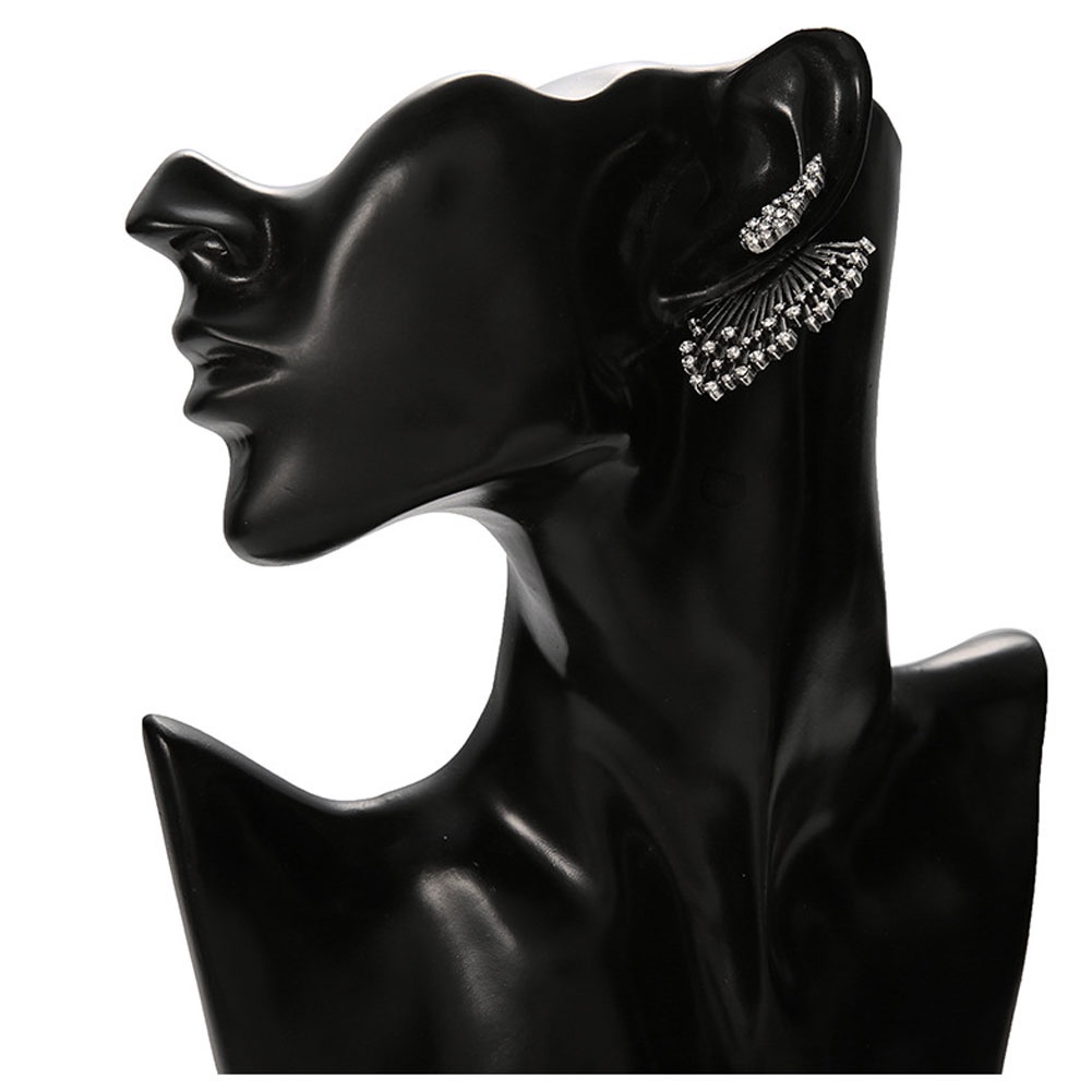 1 Khuyên Tai Hình Quạt Phong Cách Vintage Nữ Tính