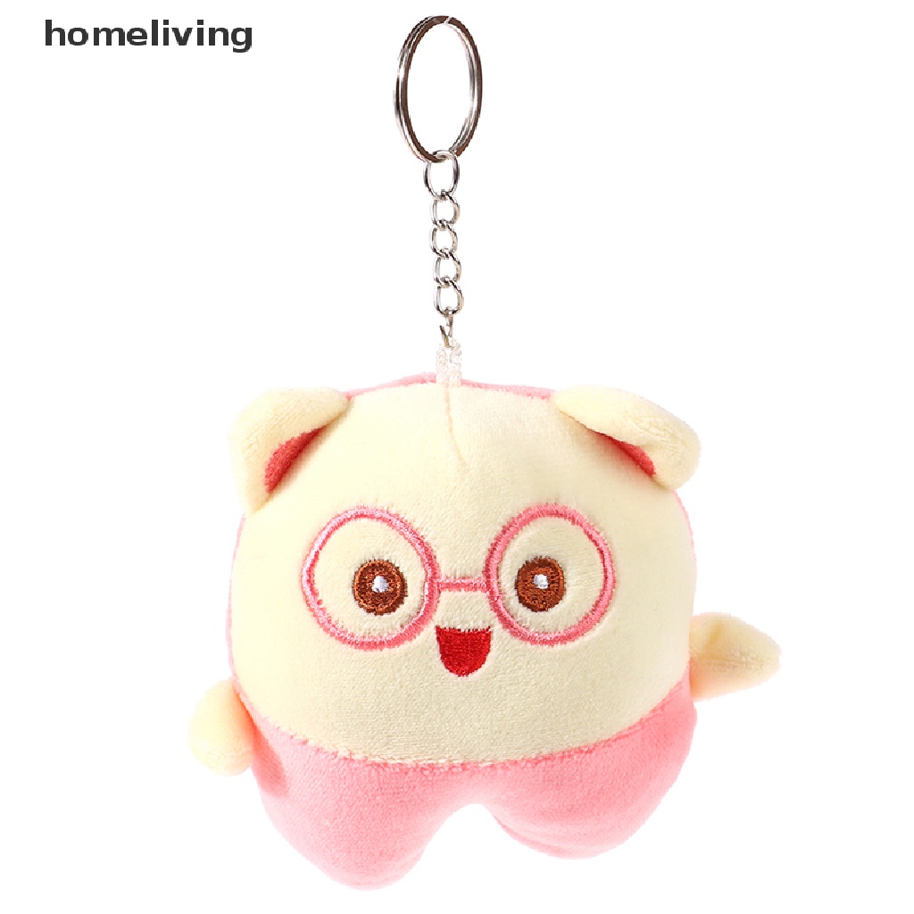 Móc Khóa Hình Gấu Nhồi Bông 10CM Mềm Mại Đáng Yêu