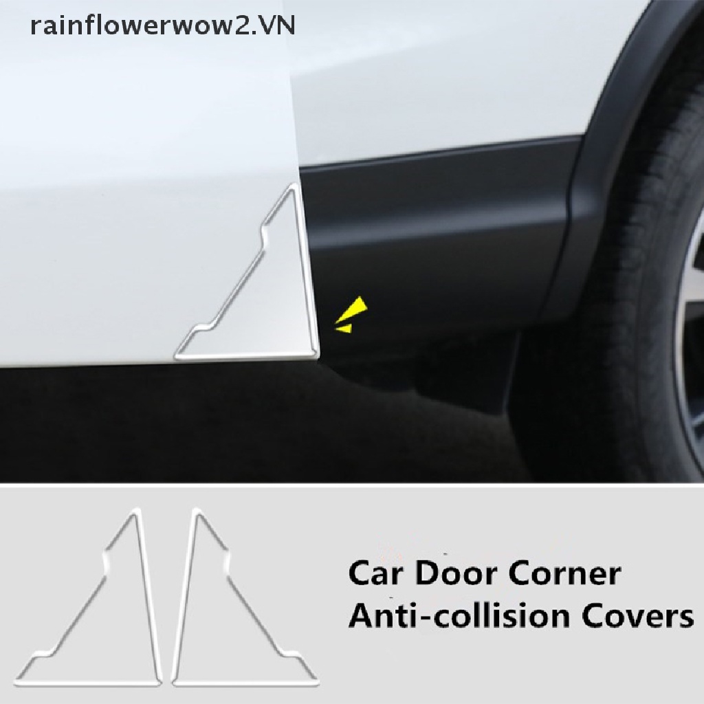 Miếng Bọc Góc Cửa Xe Hơi Bằng Silicon Trong Suốt Chống Va Chạm Tiện Dụng