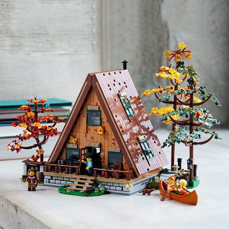 Bộ Đồ Chơi Lắp Ráp Mô Hình Nhà Đường Phố LEGO 21338a