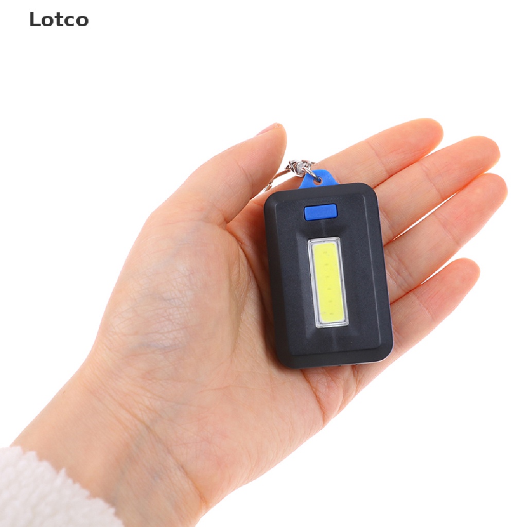 Lotco COB đèn pin keychain mini LED Đèn pin xách tay ngoài trời khẩn cấp ánh sáng VN
