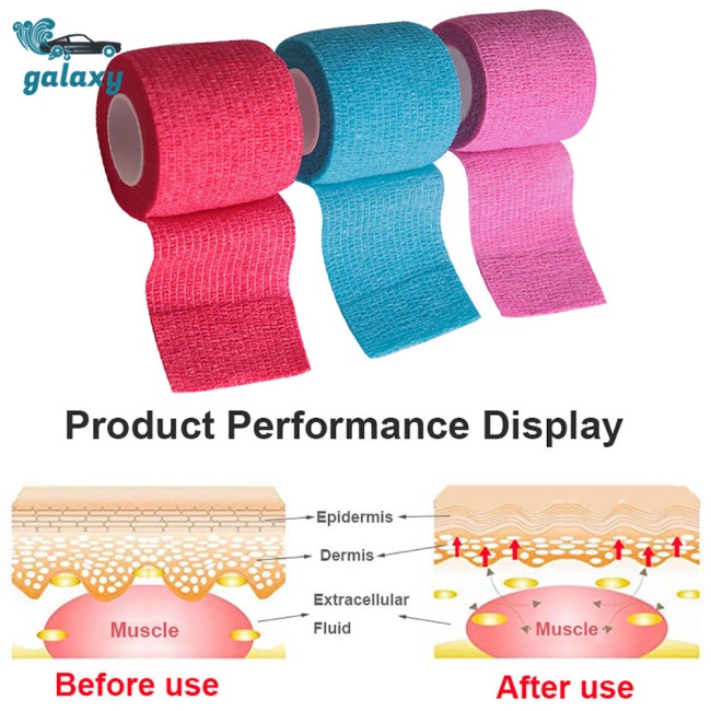 Galaxy Băng Quấn Cổ Chân Co Giãn Thoáng Khí Dài 4.5m