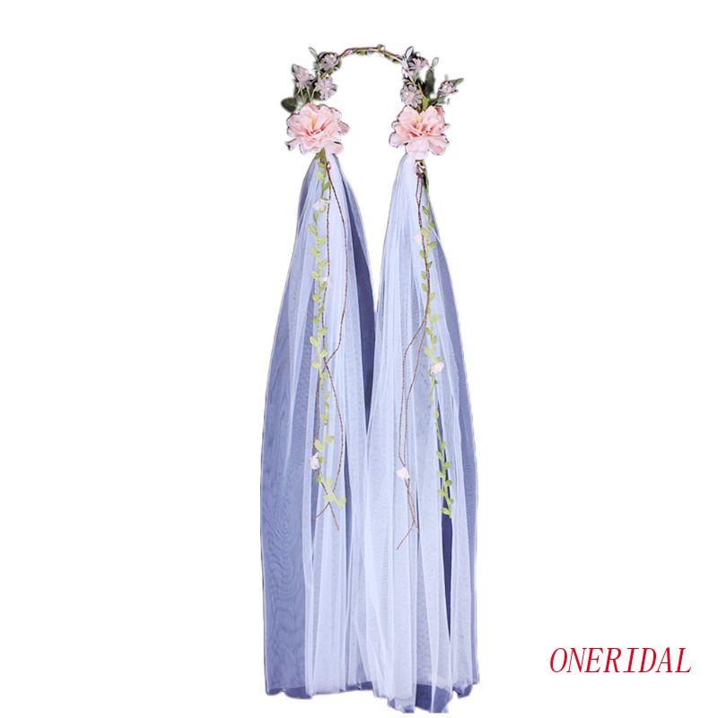 Mạng Che Mặt Cho Cô Dâu Hình Hoa Hồng Phong Cách Baroque