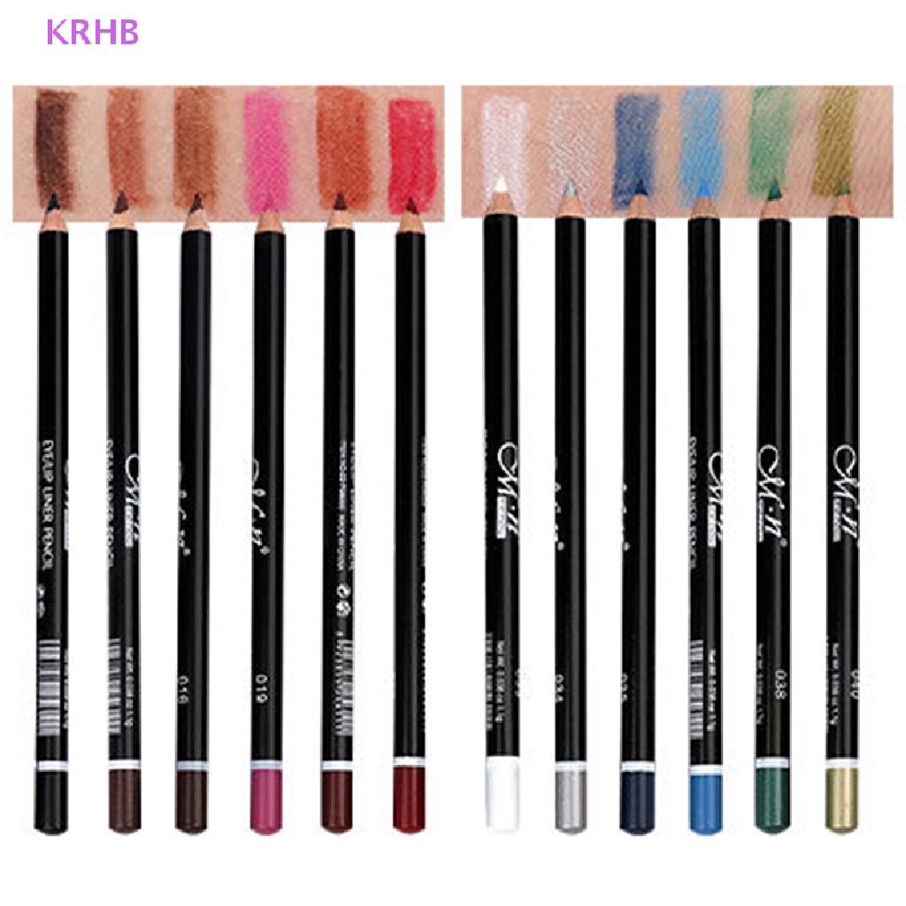 Set 12 Chì Kẻ Viền Môi Chống Thấm Nước Và Lâu Trôi Cao Cấp