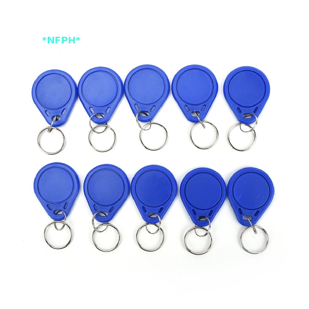 Set 10 Chìa Khóa 13.56MHz RFID IC Chất Lượng Cao Mới