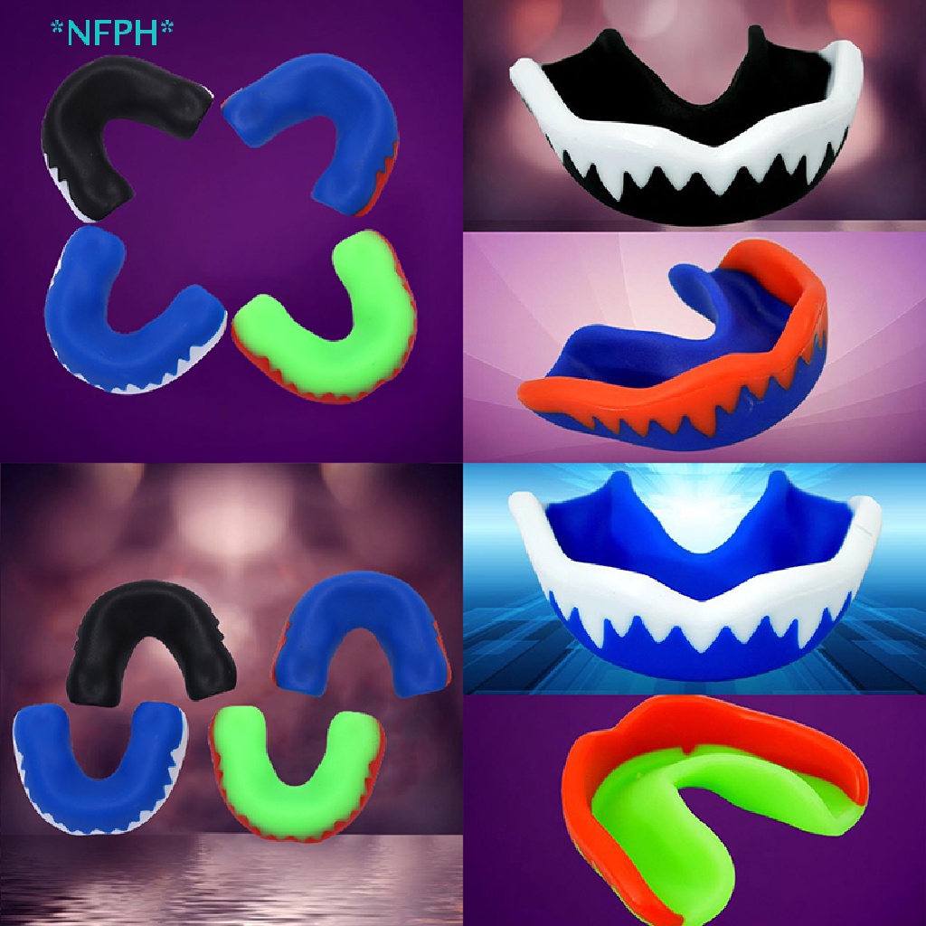 Nfph &gt; Bảo Vệ Răng Miệng Bằng EVA Mềm Chuyên Nghiệp An Toàn Khi Chơi Thể Thao / Muay Thá