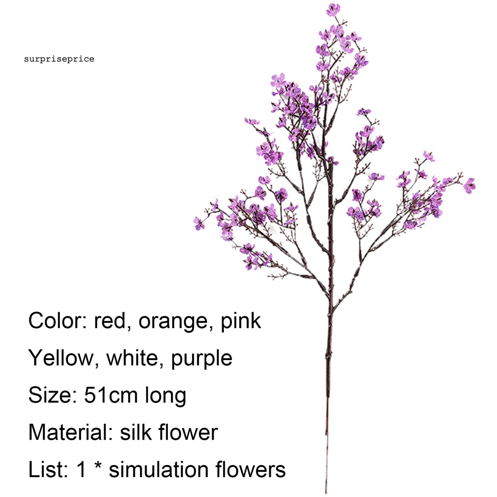 Hoa Gypsophila Giả Bằng Lụa Dùng Trang Trí Nhà Cửa