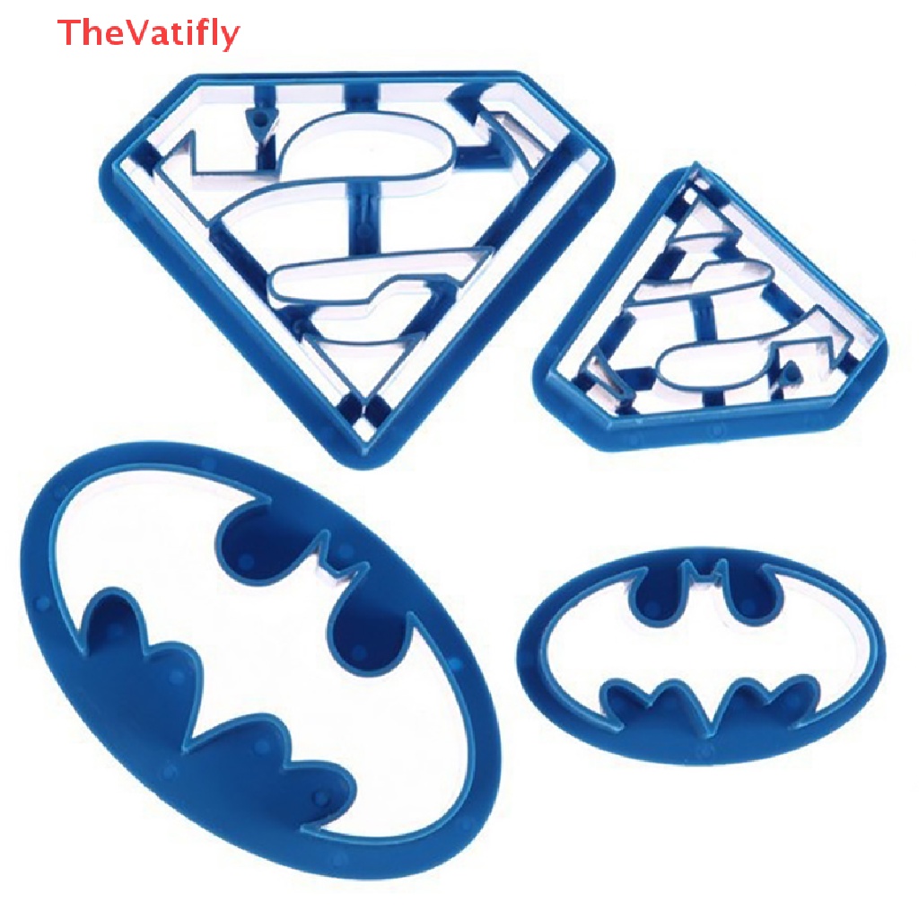 Bộ 4 Khuôn Cắt Tạo Hình Trang Trí Bánh Kem