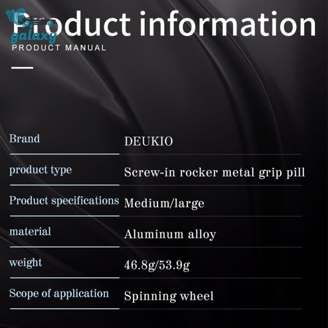 Galaxy Guồng Quay Câu Cá Bằng Thép Không Gỉ Chất Lượng Cao