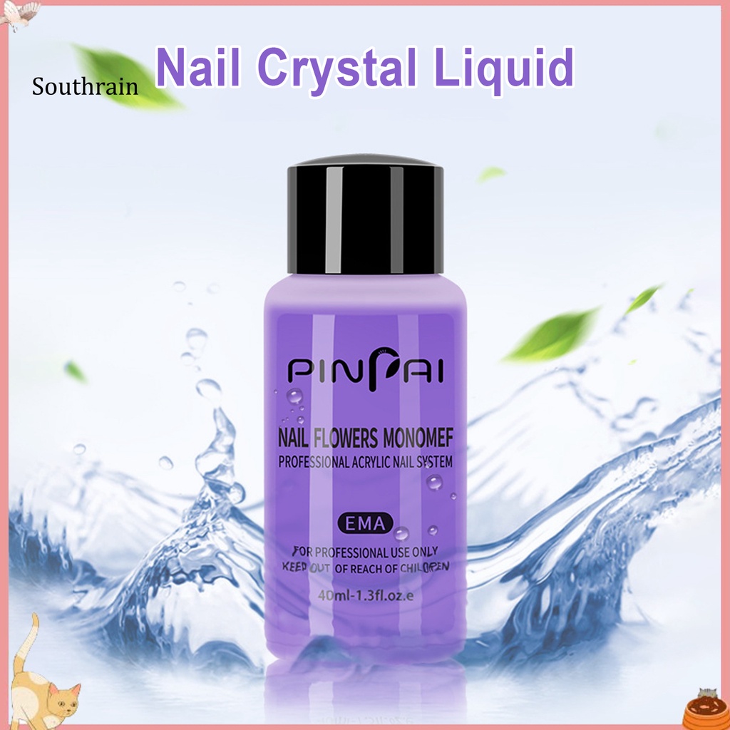 Bột Acrylic 40ML Chống Rò Rỉ Dùng Để Trang Trí Móng Nghệ Thuật