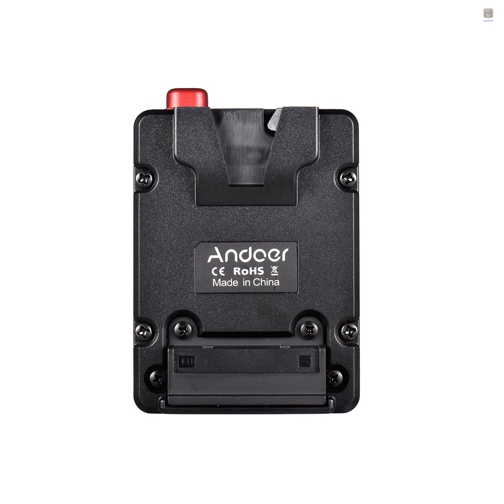 Khóa Pin Chữ V Andoer Mini Nano Kèm Móc Treo Dành Cho Pin Mini V-mount