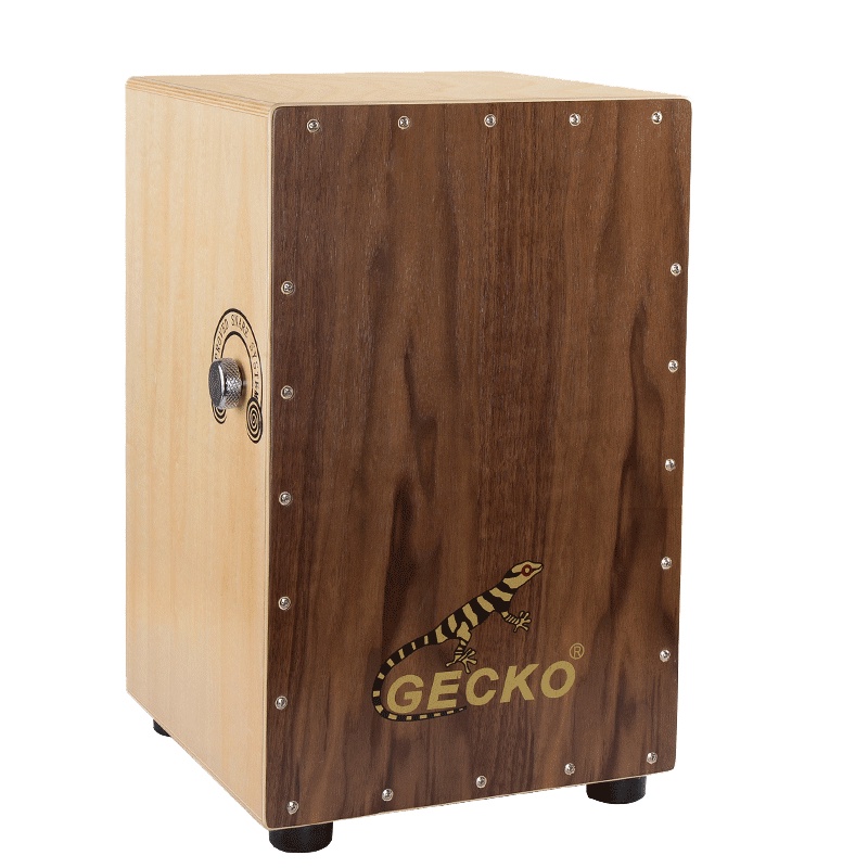 Trống Gecko hộp trống Gecko Cajon Cajon Cajon hộp trống ngồi bằng gỗ thiết bị vỗ tay cho người lớn T
