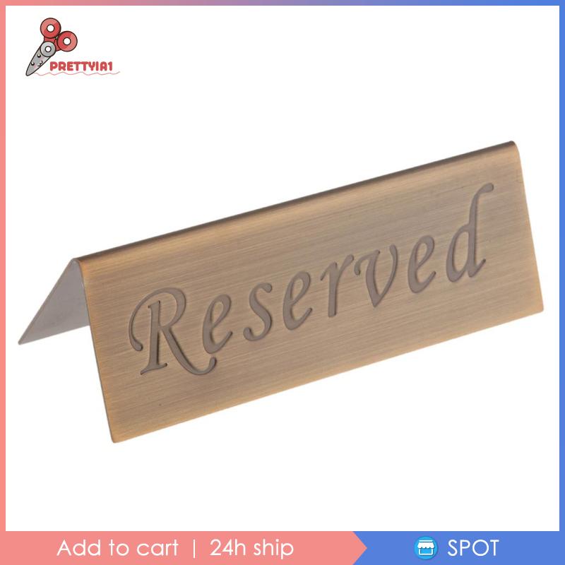 Giá Đỡ Bảng Tên Bằng Thép Không Gỉ Prettyia1