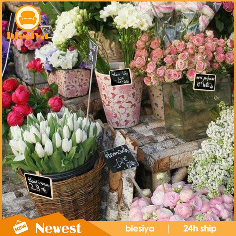 Set 10 Bảng Gỗ Ghi Chú Treo Tường Tiện Lợi Note