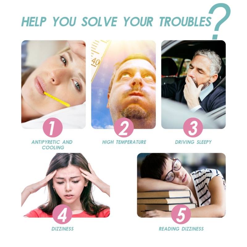 Set 4 Miếng Dán Làm Mát Giảm Mệt Mỏi Hiệu Quả