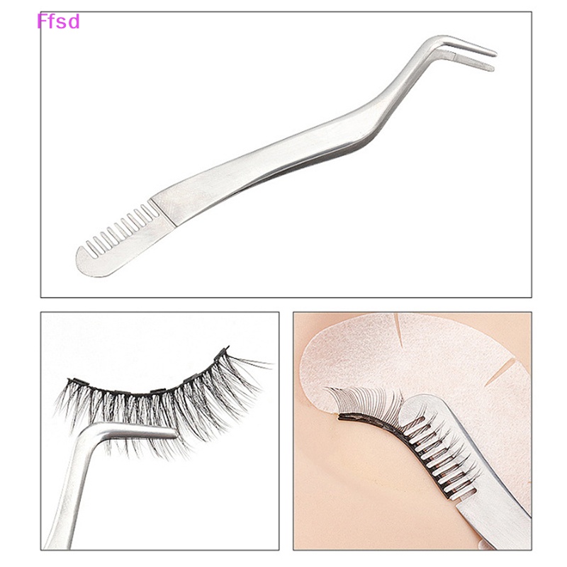 Nhíp Gắn Lông Mi Giả Kèm Lược Tháo Gỡ Tiện Dụng