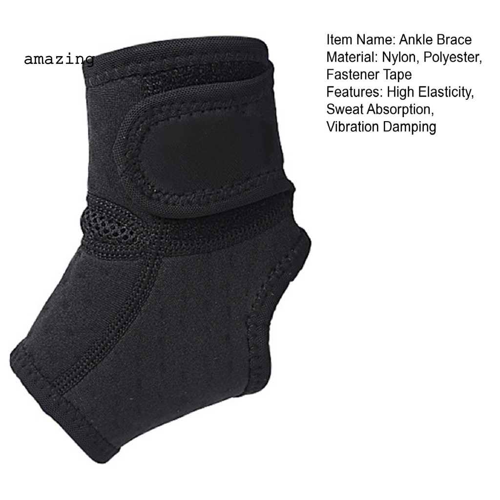 1 Cái Vớ Nén Co Giãn Chống Rung Hỗ Trợ Mắt Cá Chân Khi Chơi Thể Thao