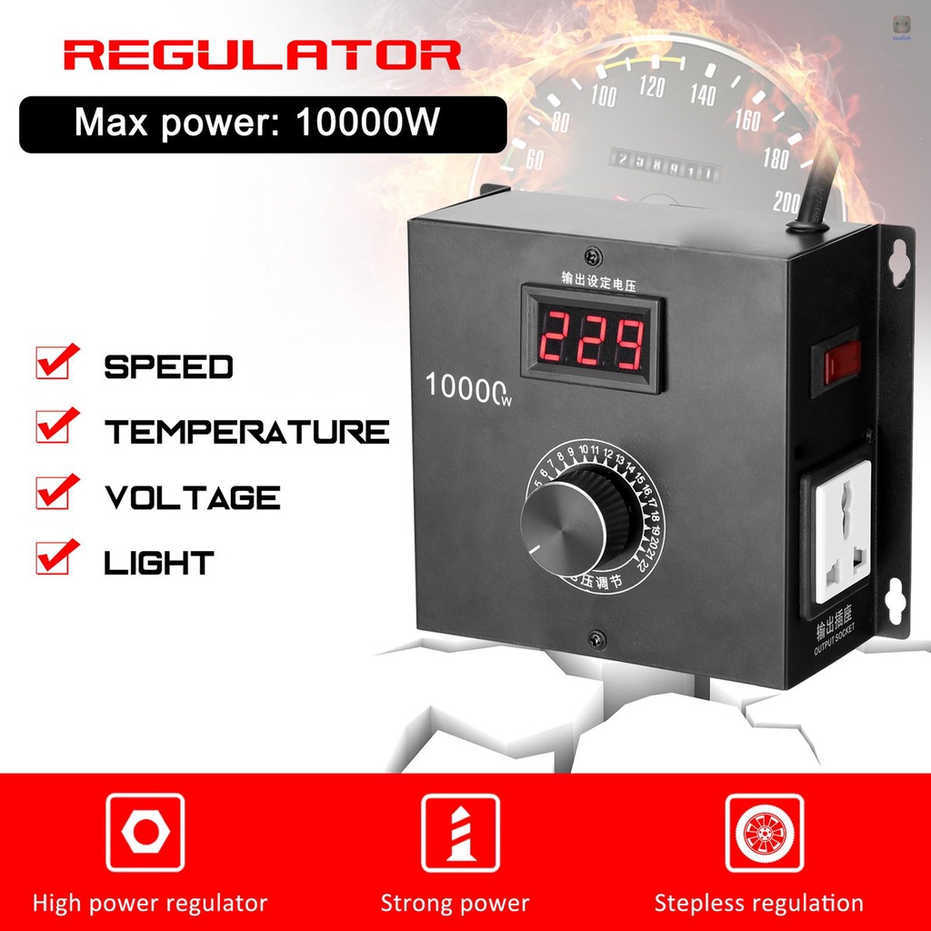 Bộ Điều Chỉnh Điện Áp 10000W Chuyên Dụng